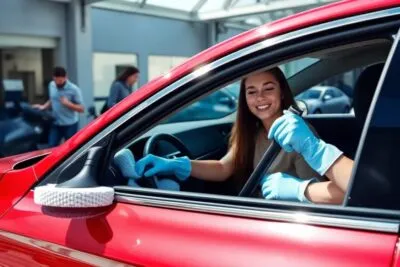 como preparar el coche para un lavado profesional Servicio de limpieza de automoviles