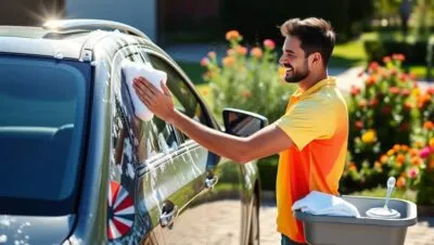 ventajas de lavar el coche a mano frente al tunel de lavado Servicio de limpieza de automoviles