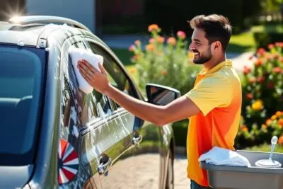ventajas de lavar el coche a mano frente al tunel de lavado Servicio de limpieza de automoviles