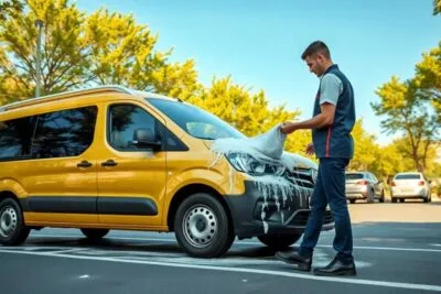 lavado de coche a domicilio para empresas con flota de vehiculos Servicio de limpieza de automoviles