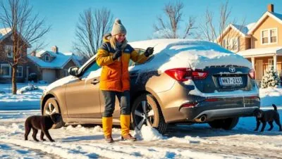 como lavar el coche despues de una nevada Servicio de limpieza de automoviles