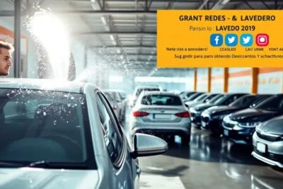 como usar las redes sociales para promocionar un lavadero de coches Servicio de limpieza de automoviles